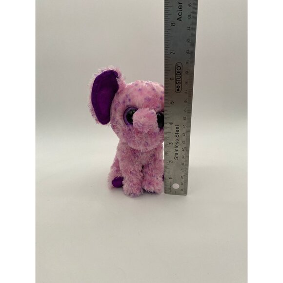 2021 TY Beanie Boo "Eva" Elephant Plush No TY TAG - Picture 5 of 7